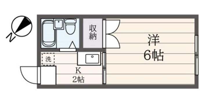 ヒルサイドハイツの間取り
