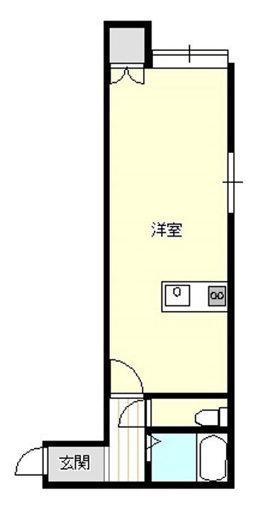 新潟県新発田市富塚町2(アパート)の賃貸物件の間取り