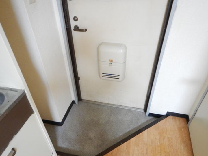 グリーンハイツの玄関