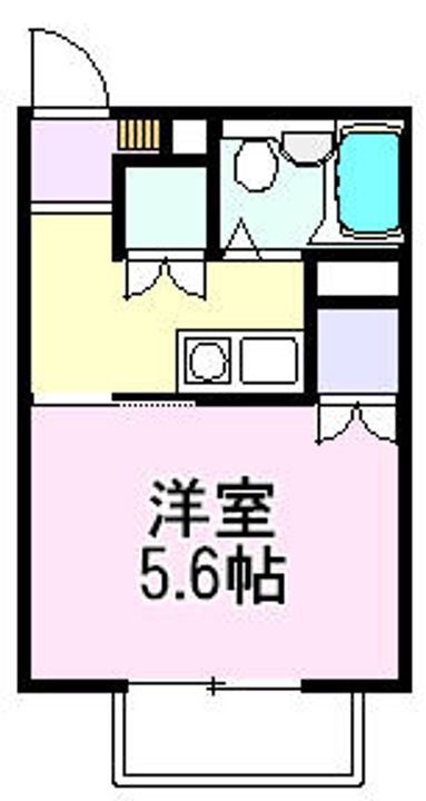 メルベイユ北上IIの間取り