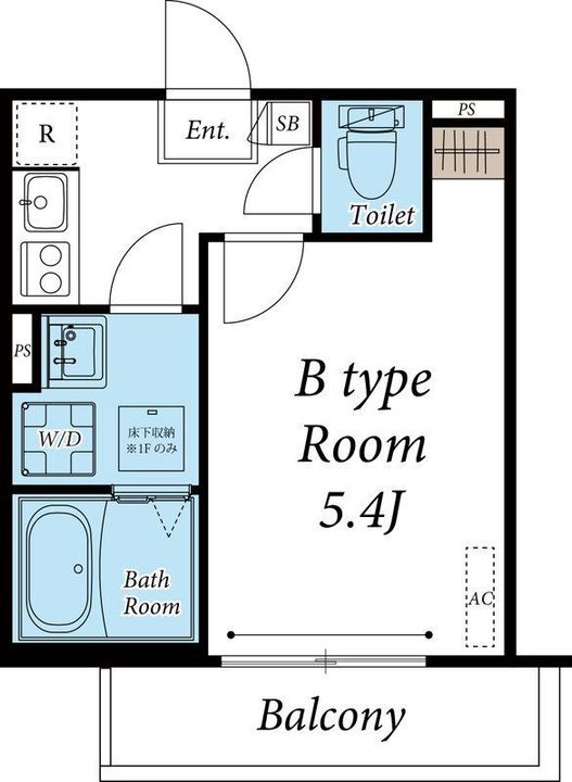 神奈川県大和市渋谷7(アパート)の賃貸物件の間取り