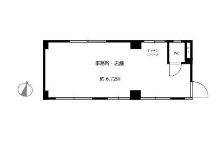 的場ビルの間取り