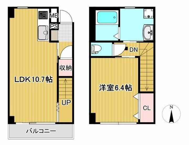 メゾンフローラの間取り