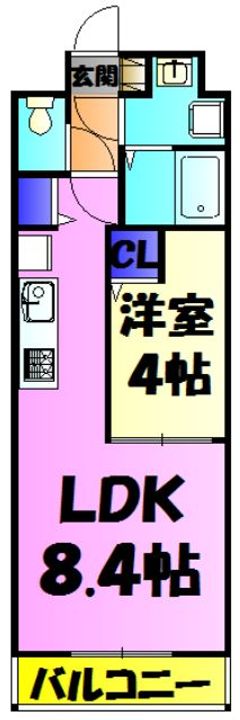 ラ・フェリシテの間取り