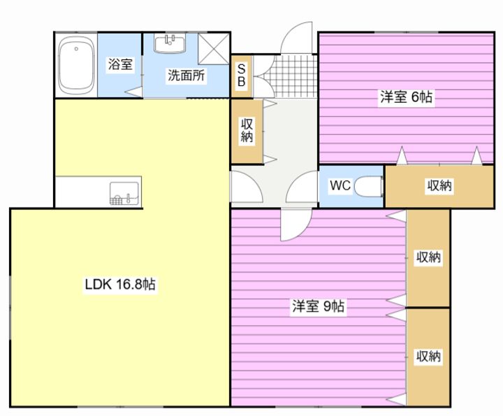 ブルームの間取り