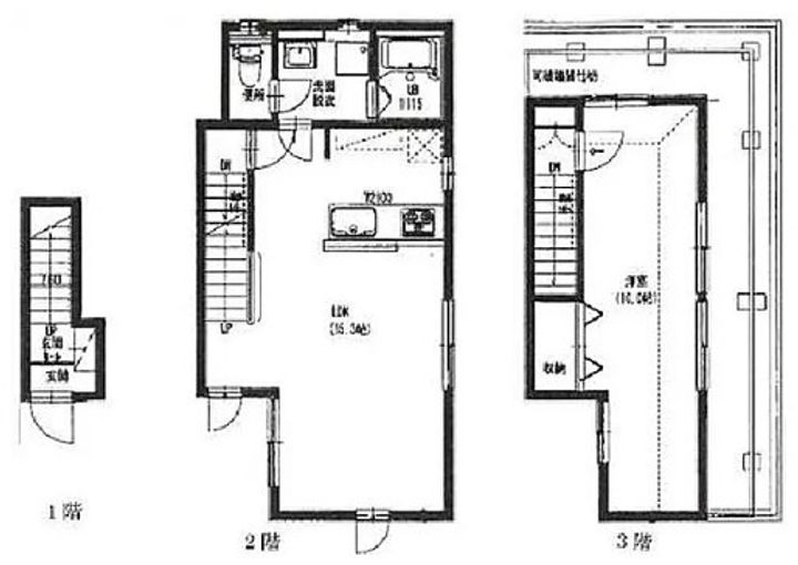東京都新宿区西新宿5(アパート)の賃貸物件の間取り