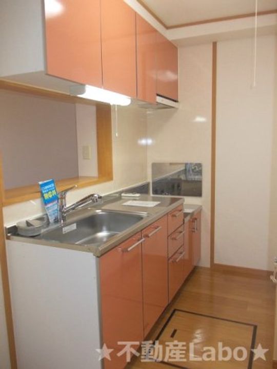 徳島県板野郡松茂町笹木野字八山開拓(アパート)の賃貸物件のキッチン