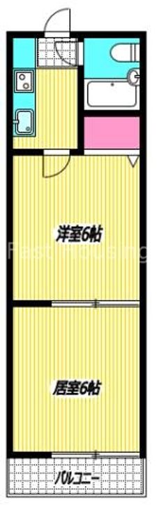 東京都杉並区高円寺北3(アパート)の賃貸物件の間取り
