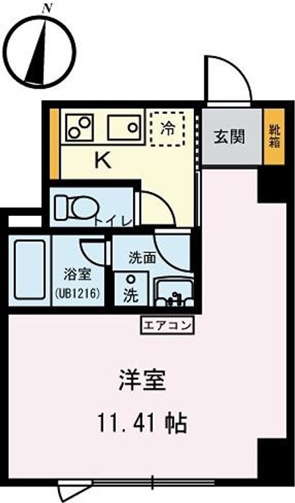 パルク北参道の間取り