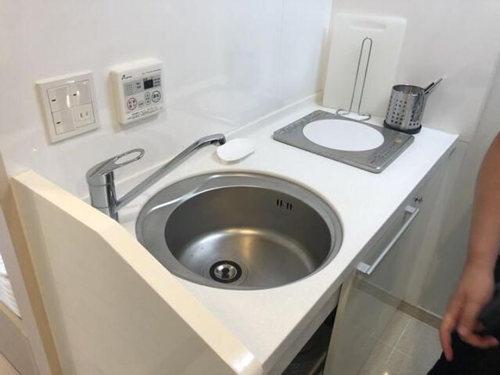 東京都港区芝3(マンション)の賃貸物件のキッチン