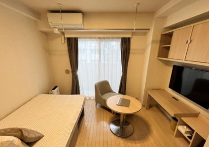 東京都港区芝3(マンション)の賃貸物件の居間