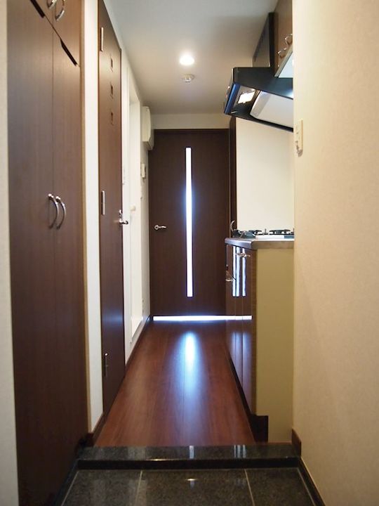 ルーブル東蒲田参番館の玄関