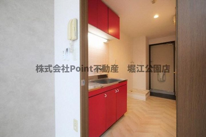 大阪府大阪市西区南堀江2(マンション)の賃貸物件のキッチン