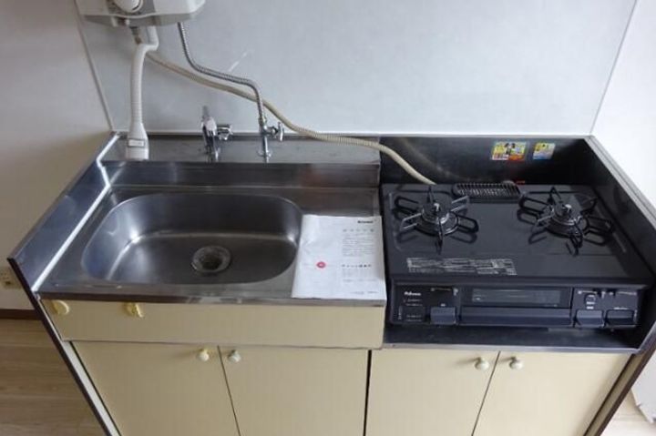 神奈川県横浜市戸塚区下倉田町(アパート)の賃貸物件のキッチン