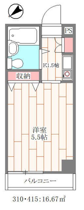 ステージIの間取り