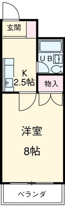 フォーブル・ユウの間取り
