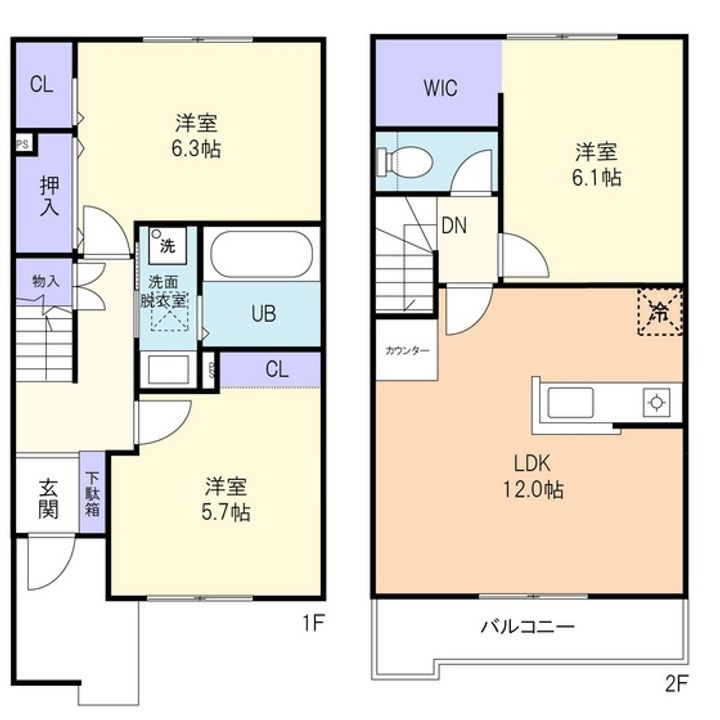 Gratia(グレーシア)Iの間取り