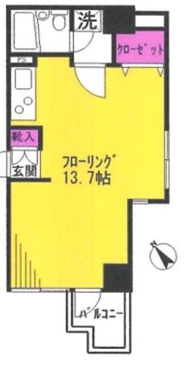 アーバイル日本橋水天宮の間取り