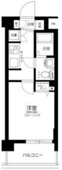 ステージグランデ三軒茶屋アジールコートの間取り