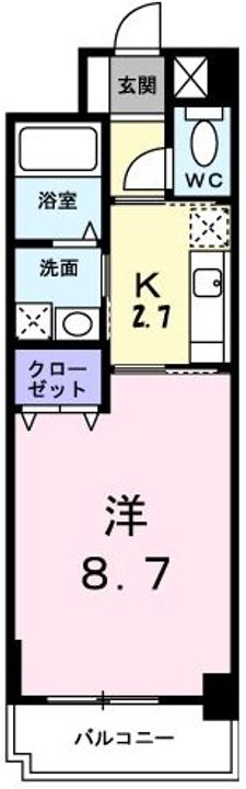 カレントスクエアの間取り