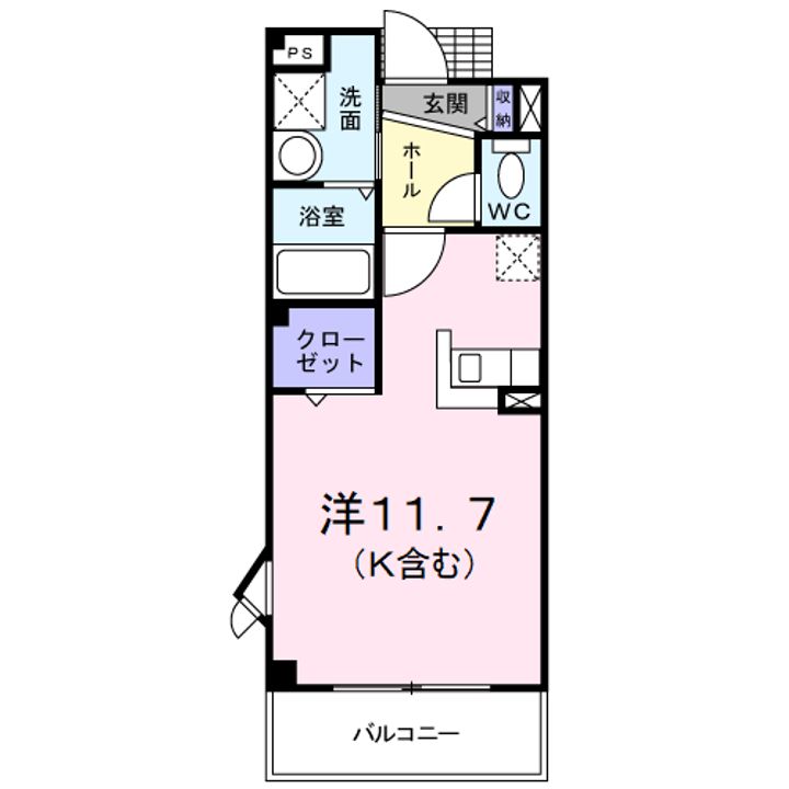 クロスロードの間取り