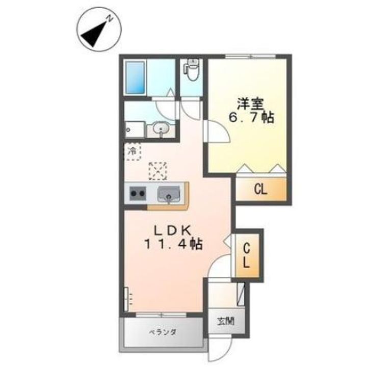 グランノワールの間取り