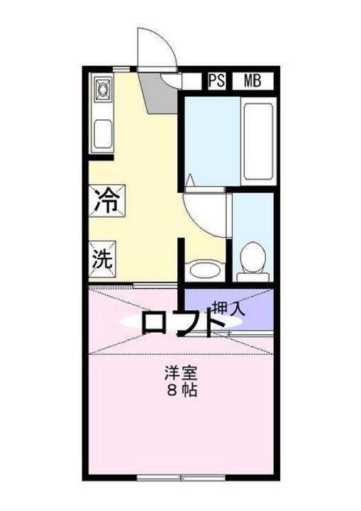 シャトリエSの間取り