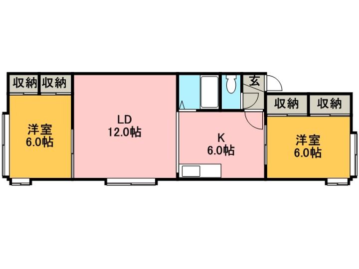 メゾンジュールの間取り