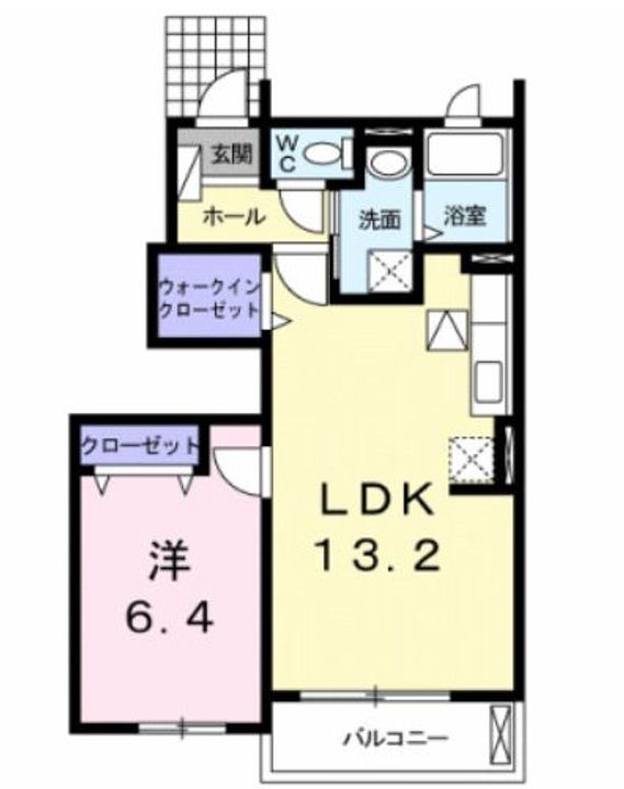 プロムナードの間取り