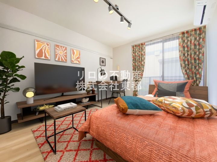 東京都世田谷区砧1(アパート)の賃貸物件の居間