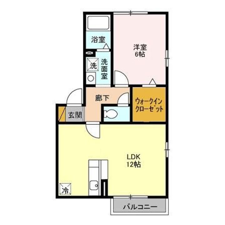 アイビースクエア四季の杜 ABCDEの間取り