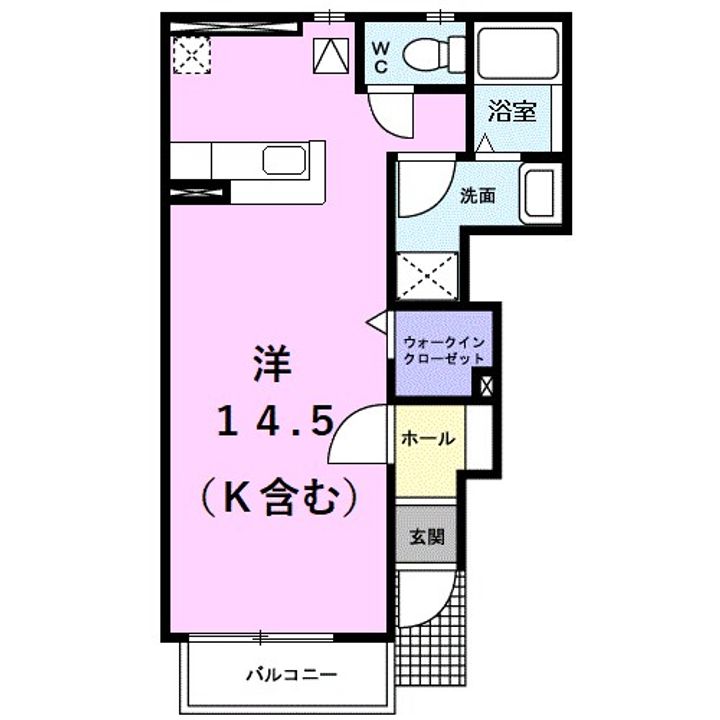 CottonHillsの間取り