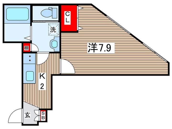 KENIX奥戸の間取り