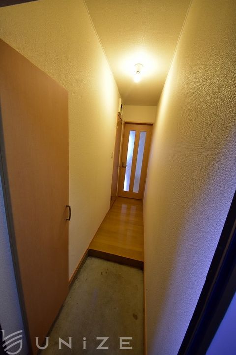 北海道札幌市豊平区平岸四条8(アパート)の賃貸物件の玄関