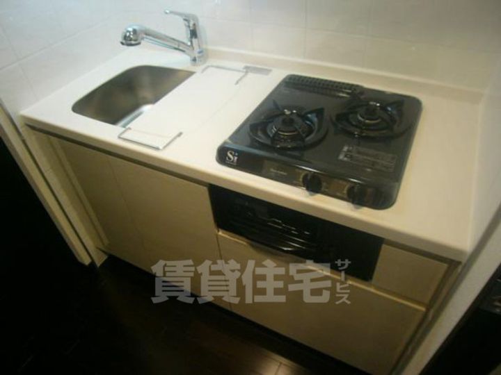京都府京都市上京区二町目(マンション)の賃貸物件のキッチン