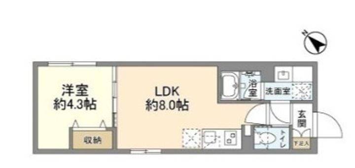 N ウェルスクエア武蔵小山IIの間取り