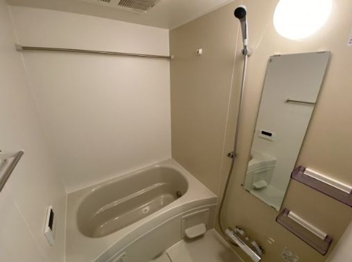 岡山県岡山市北区奉還町4(アパート)の賃貸物件の風呂