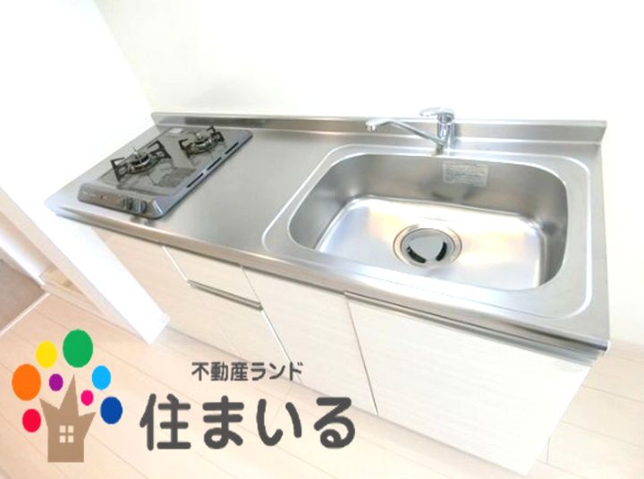 愛知県名古屋市天白区植田西2(マンション)の賃貸物件のキッチン