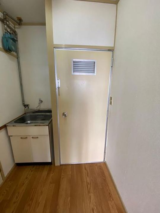 富田町コーポ(西側)のキッチン