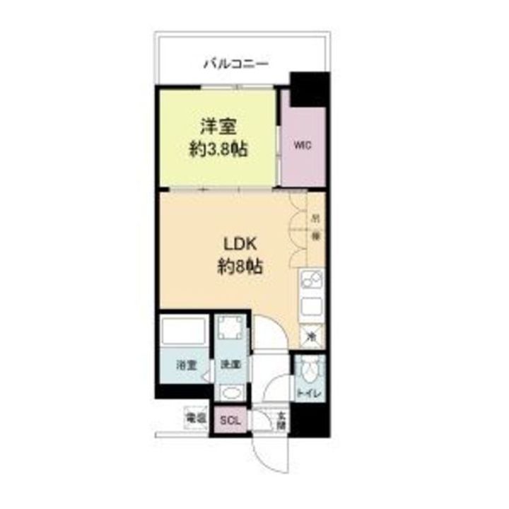 セレニテ新大阪カルムの間取り
