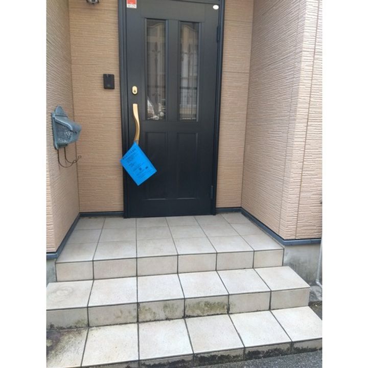 熊本県熊本市北区龍田8(一戸建)の賃貸物件の玄関