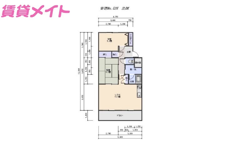ファミール97の間取り