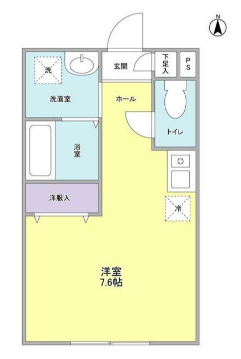 ハレ大岡山の間取り