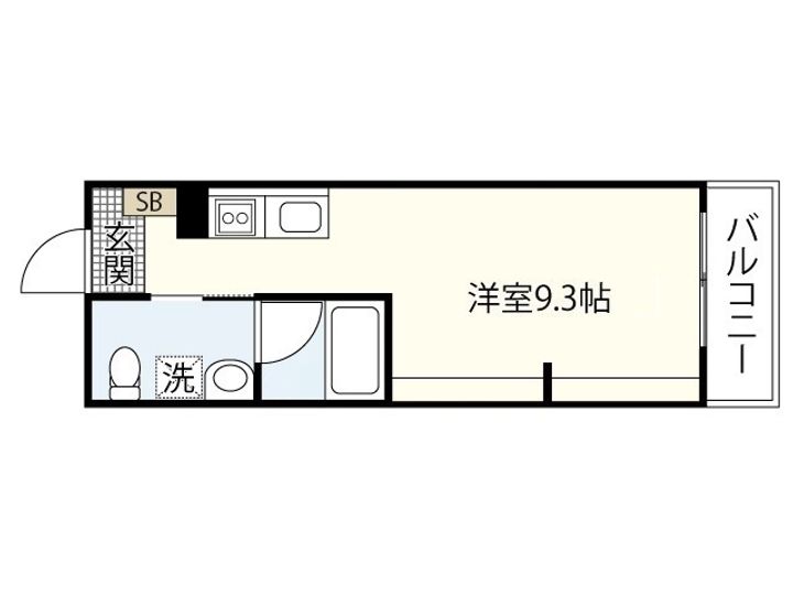 カーサコリーナの間取り