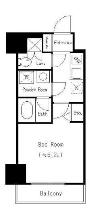 Dormouse Fineの間取り