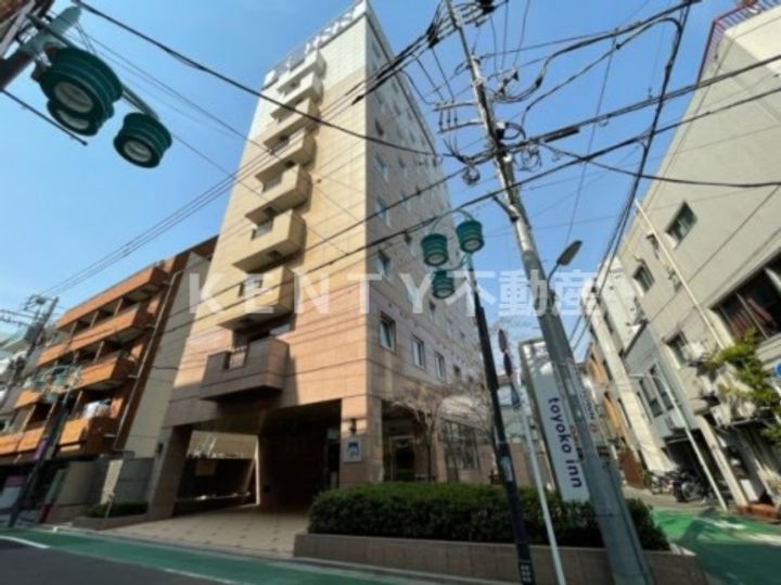 クレストコート旗の台の周辺