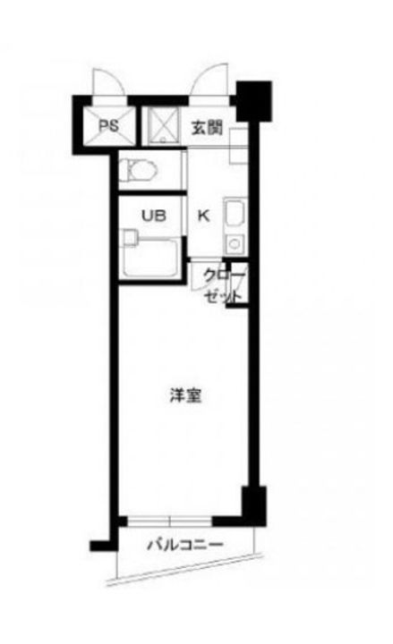 スカイコート目白台の間取り