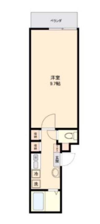 イマージュ赤坂の間取り