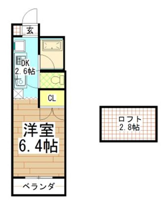 メイプルコート広原の間取り
