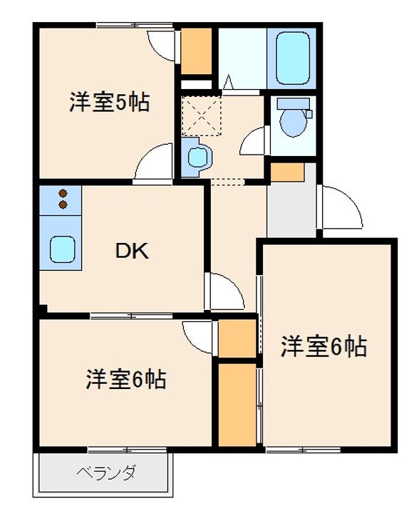 ストークうちだの間取り